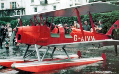Tiger Moth at Windermere