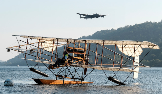 Avro Curtiss-type and Avro Lancaster